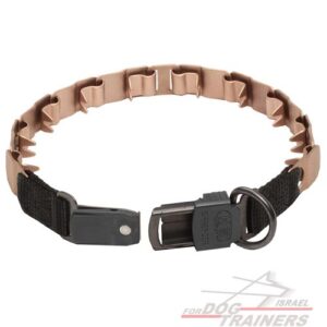 קולר NECK TECH מקורגן לכלבים בעלי פרווה קצרה 48 ס"מ
