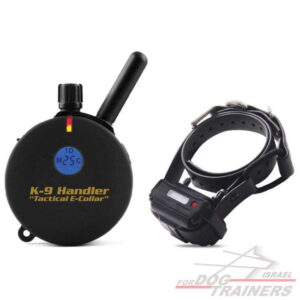 קולר אילוף E-Collar K9-400 Handler - גרסה טקטית לכלבי עבודה