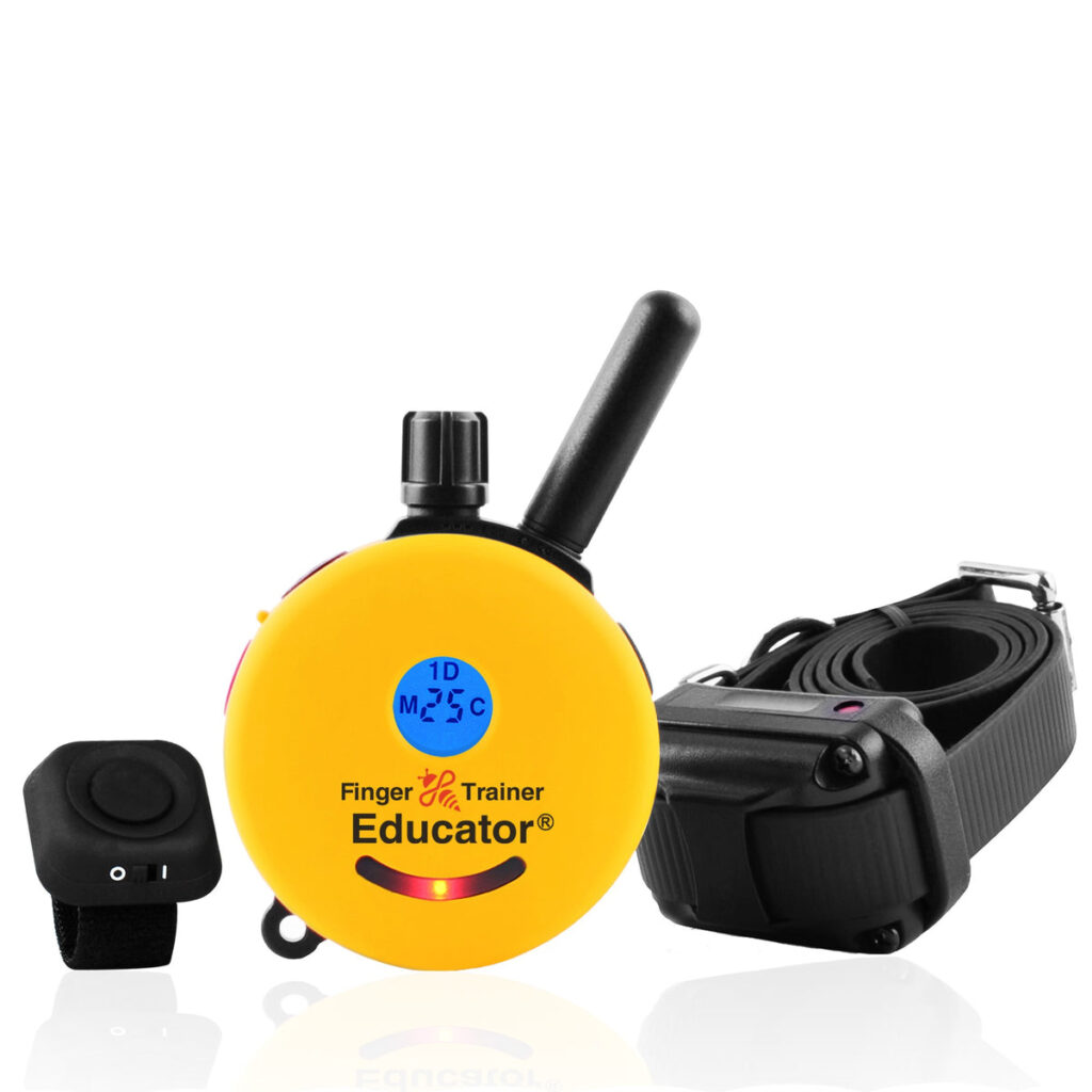 קולר אילוף E-Collar FT-330 עם כפתור אצבע אלחוטי לשליטה מהירה