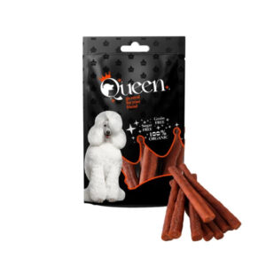חטיפי אילוף Queen בטעם עוף 80 גרם לכלבים