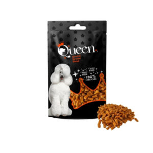 חטיפי אילוף Queen בטעם סלמון 80 גרם לכלבים